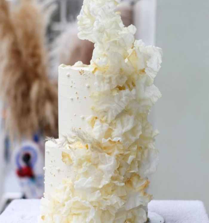 Wedding cake gâteau de mariage à la crème Les petites douceurs Mon event privé