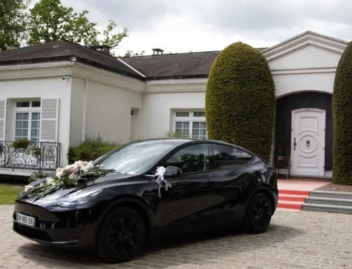 Location Tesla pour un mariage élégant et écologique